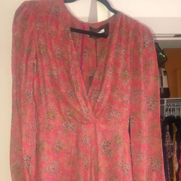 Refromation Floral Print Dress